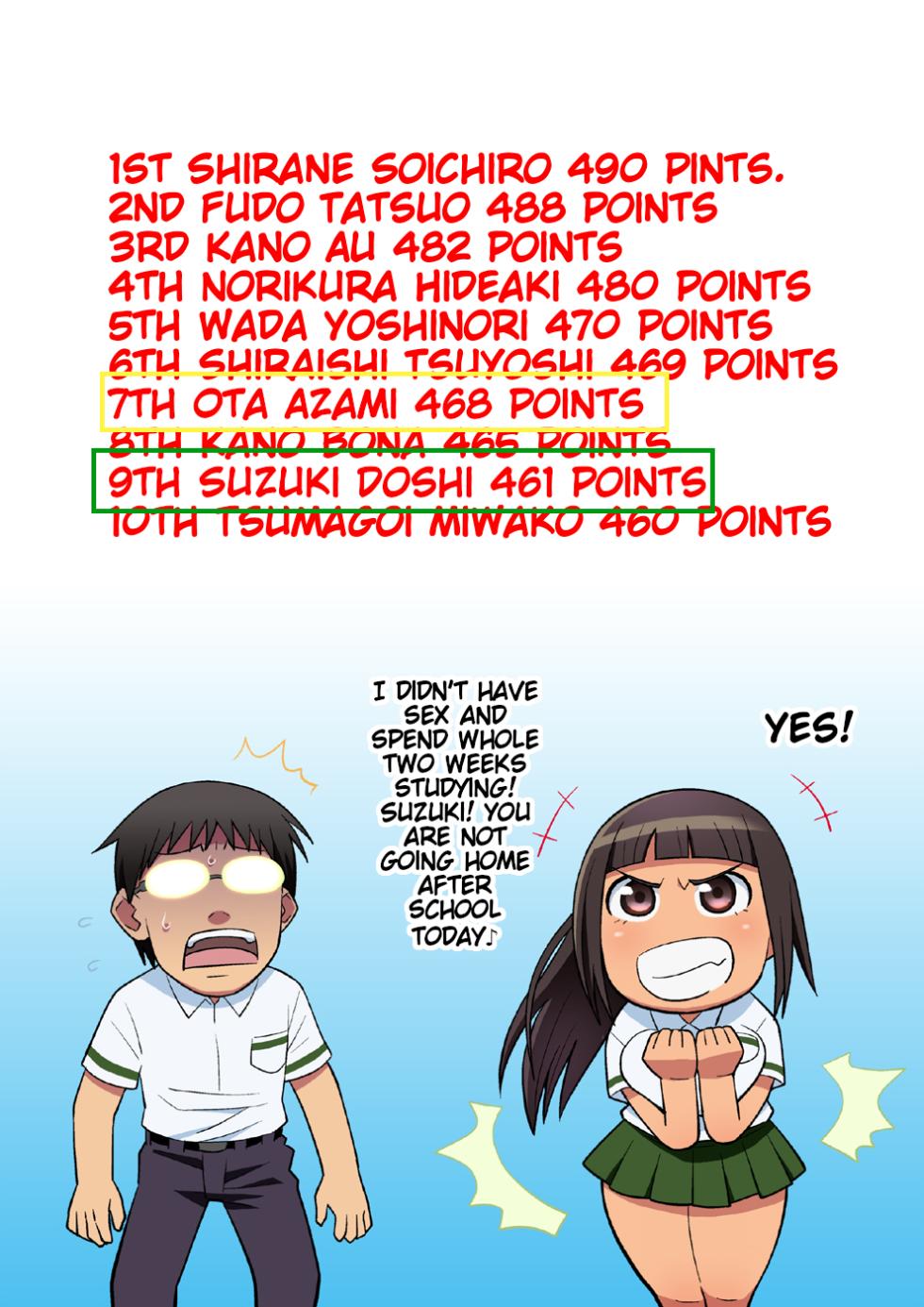 [TETRODOTOXIN (Nise Kurosaki)] Jimime na Mucchiri Kyonyuu JK no Mokuhyou wa Zenkou Danshi to SEX | This Plain High School Girl with huge tits wants to have SEX with every guy at school [English] - Page 20