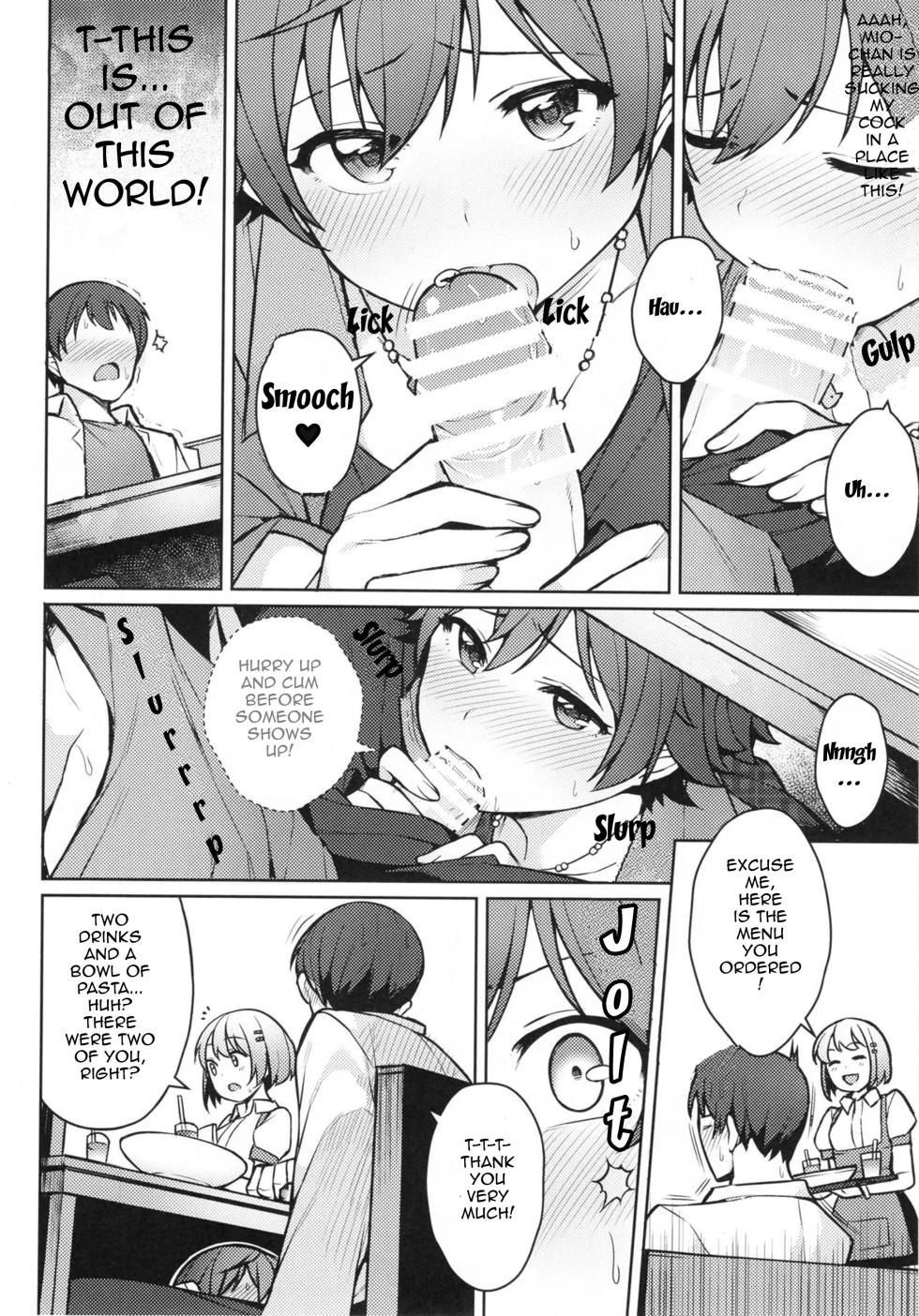 (C90) [OrangeMaru (JP06)] Honda Mio 1-nichi Free Pass | Mio Honda's One-Day Free-Pass (THE IDOLM@STER CINDERELLA GIRLS) [English] [Im Simon! 93.7] - Page 9