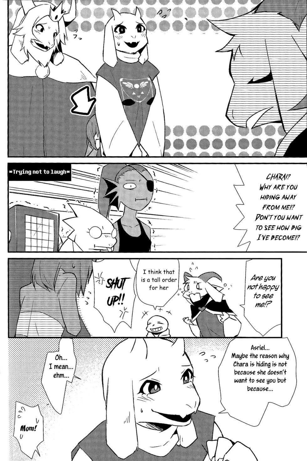 (Minna no Ketsui) [garyoutensei (Amakage)] Uroboros (Undertale) English] [Uncle Bane] - Page 5