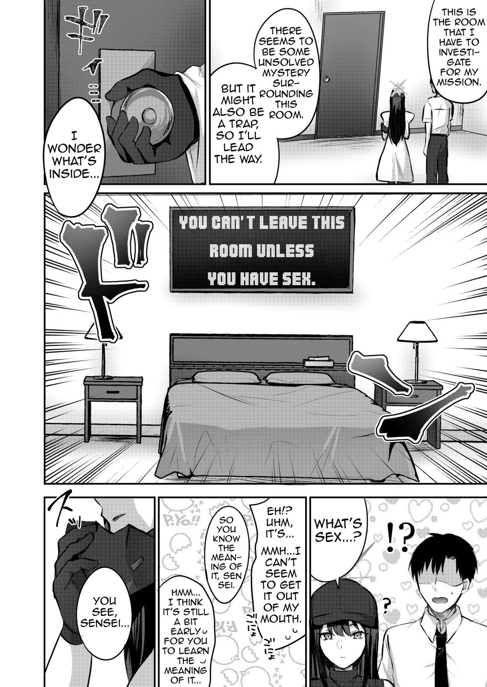 [Kakinotanehitotsubu (Kakino Nashiko)] Saori to xxx Shinai to Derarenai Heya | I Can’t Leave This Room Until I XXX Saori (Blue Archive) [English] [Shiririn] [Digital] - Page 5