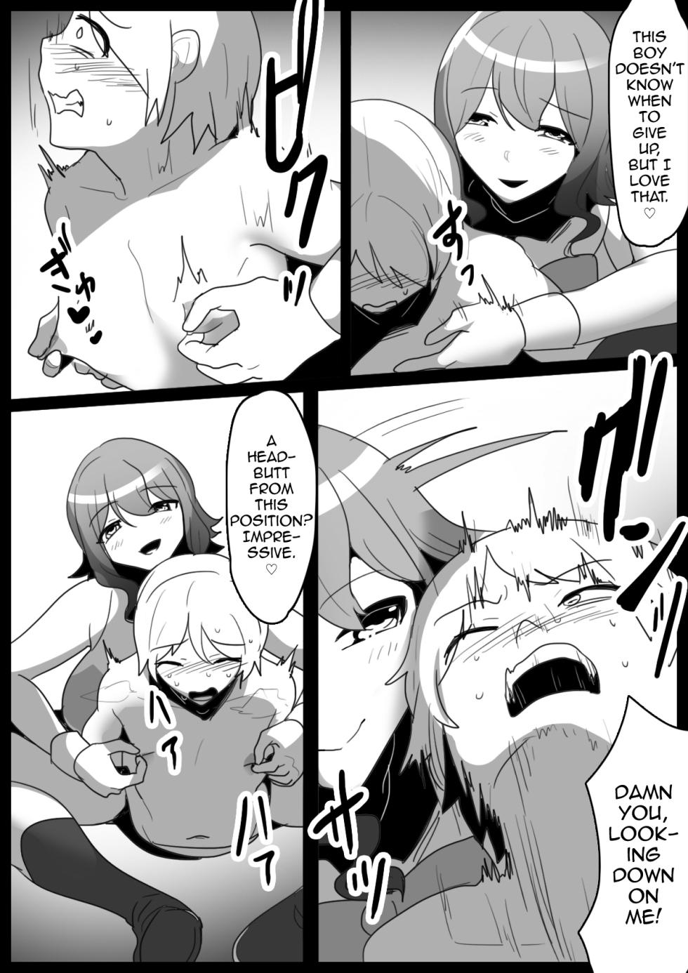 [The Nation of Head Scissors (Toppogi)] Girls Beat! vs Rina [English] [mysterymeat3] - Page 8