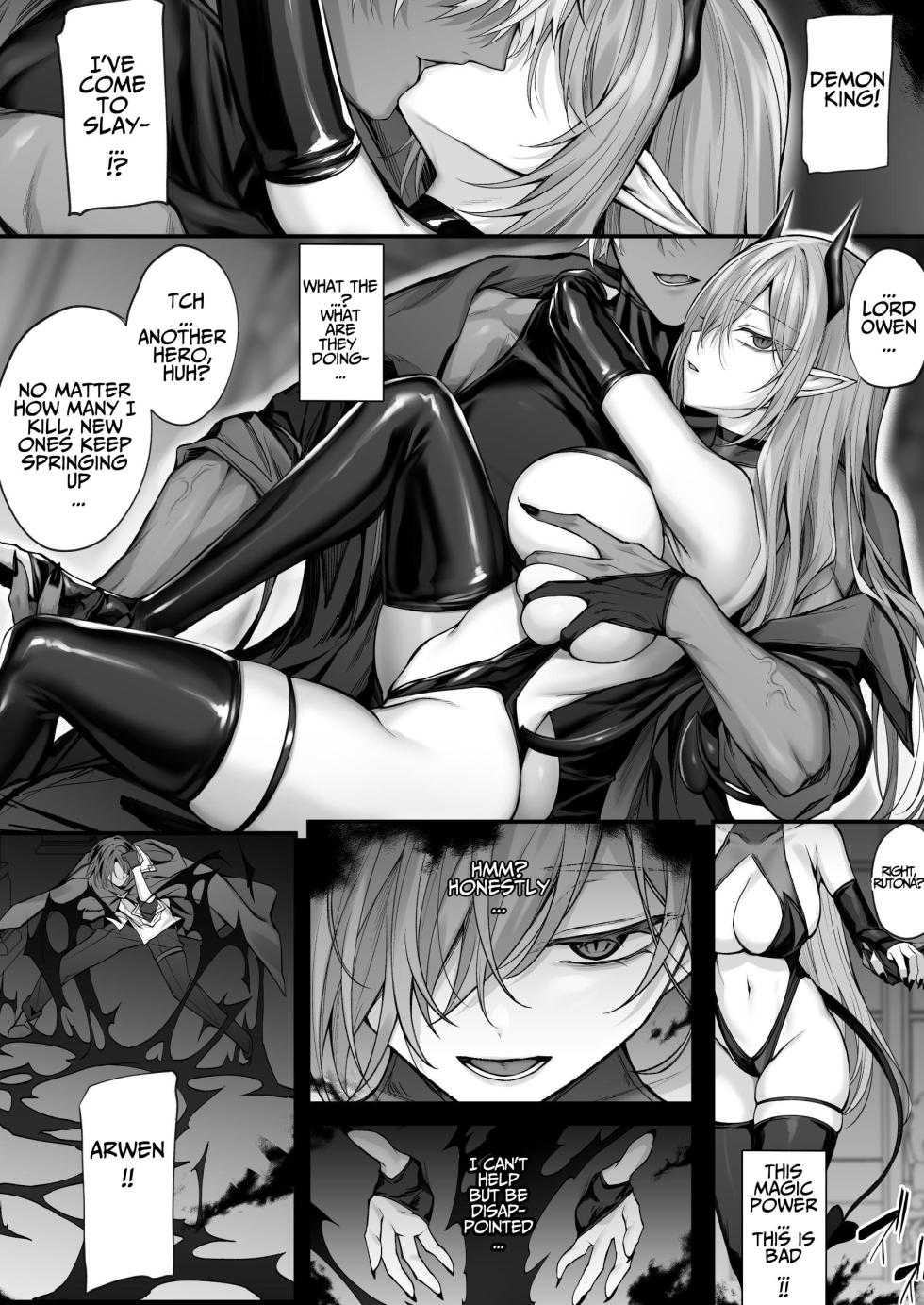 [Niikyuu (Luku)] Saikyou Yuusha no Boku ga TS Mahou de Maou Gachi Koi Mesu Inma ni Naru Wake ga Nai | No Way Would I Fall to Feminization Magic & Become a Succubus Infatuated with the Demon King [English] [Kusanuu] - Page 3