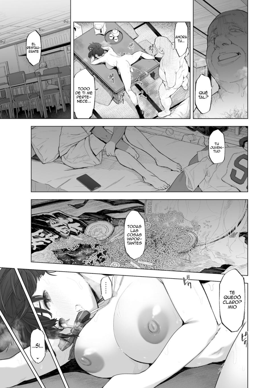 [SMUGGLER (Kazuwo Daisuke)] Sakura Saku Chiru Hanabira Tsubomi Hokorobu | El cerezo se rompe, petalos caén, los capullos florecen [Spanish] [Xizuztruz] [Digital] - Page 33