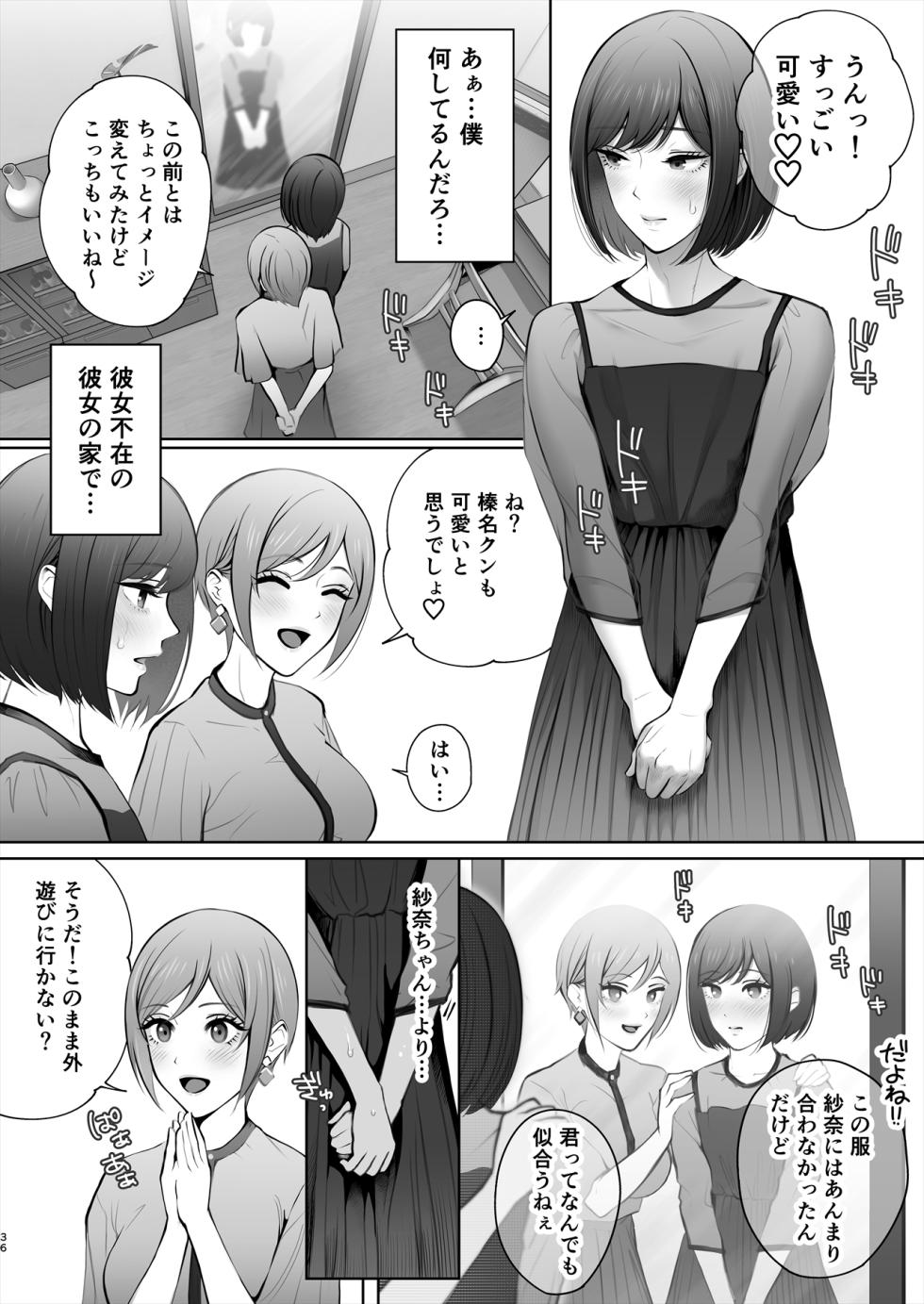 [E☆Roman Koubou (Edogawa Roman)] Kyou wa Kareshi de, Ashita wa Kanojo [Digital] - Page 37