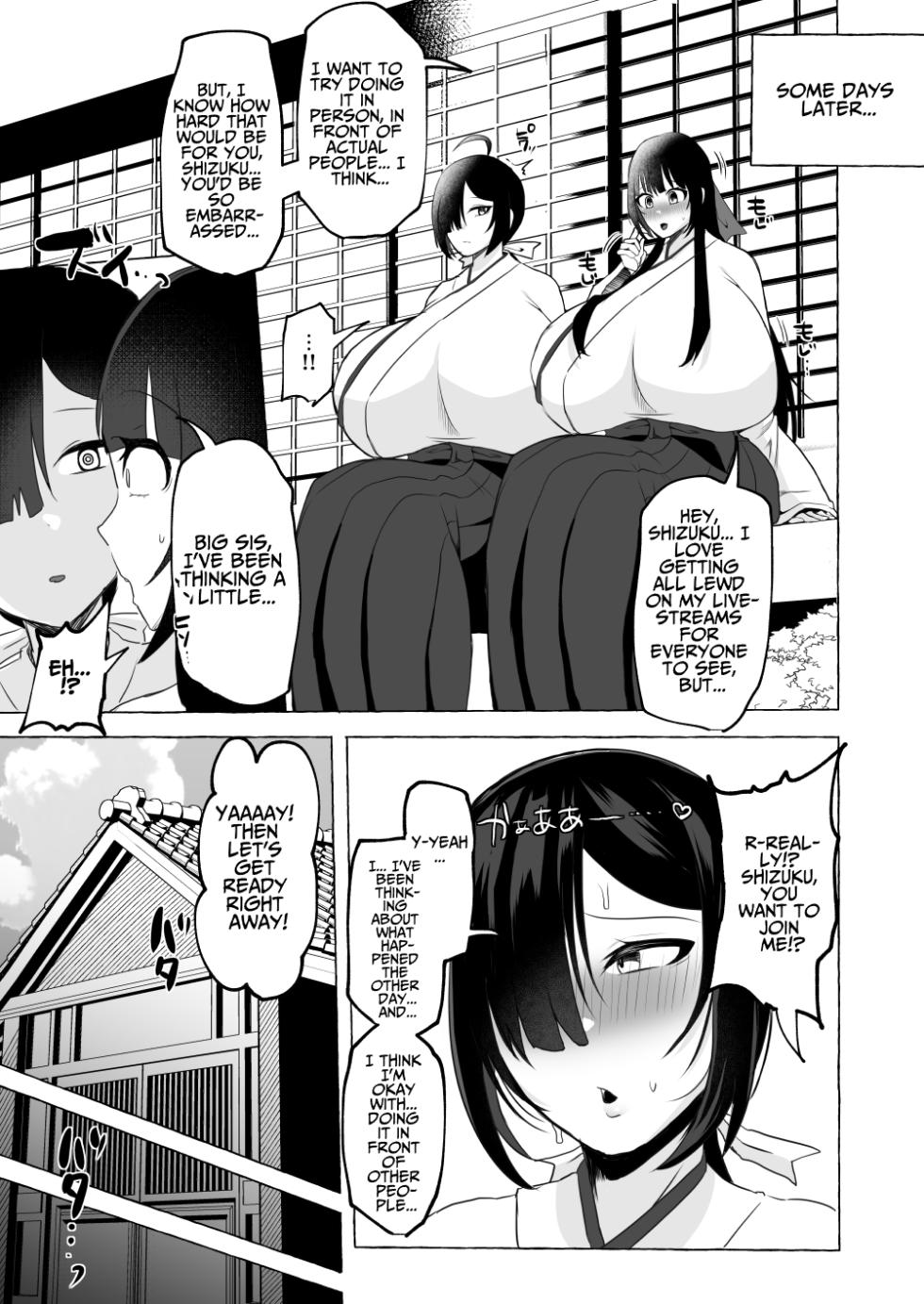 [YUNOYU (Yukichi)] Hentai Senzuri  Zanmai Dosukebe Sao Miko Shimai  | Lewd Dick Shrine Maidens Sisters Who Immerse Themselves In Perverted Masturbation [English] [T's Translations] - Page 38