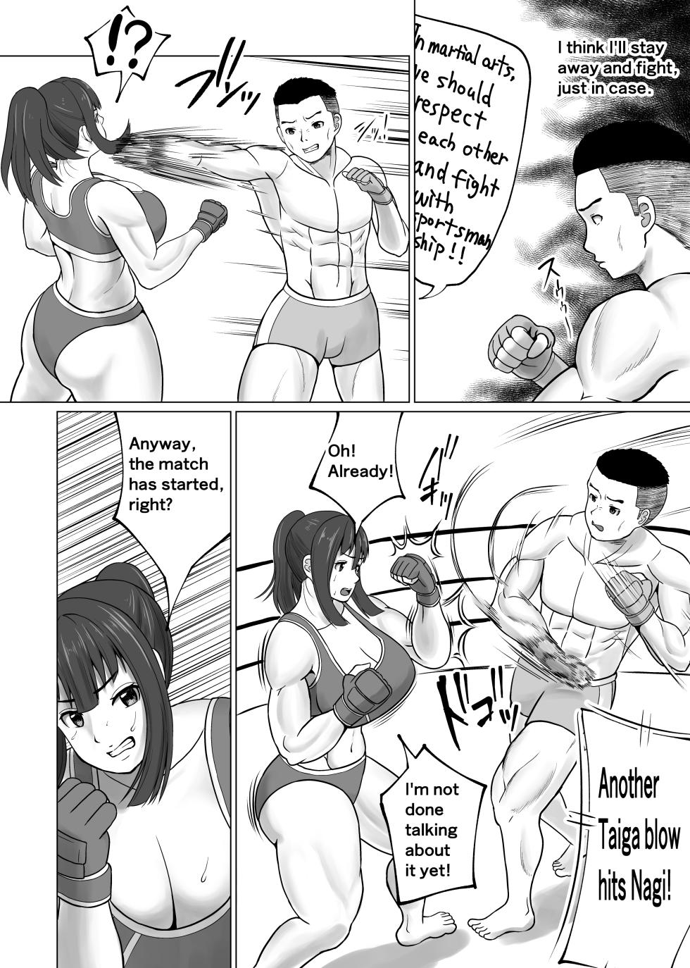 [Utoisa] MIX FIGHT  Chika Kakutou ~Asakura Nagi Hen~ |  MIX FIGHT Underground Fighting Episode of Nagi Asakura  [English] - Page 8