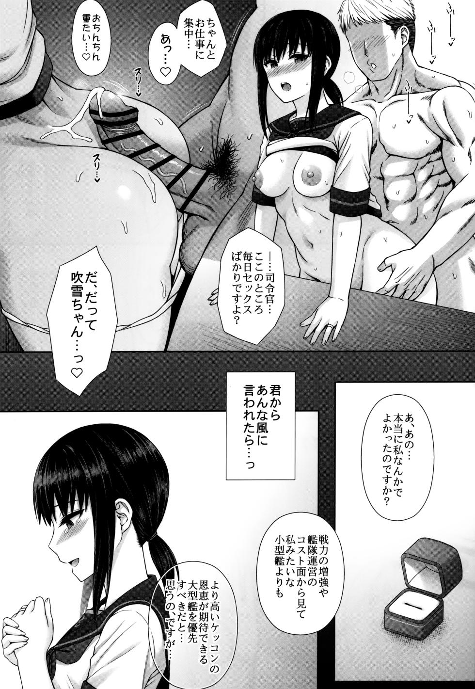 [Umi Neuron] JC Kanmusu Fubuki-Chan ni  Honki de Ninshin Shite Morau Hanashi.  (Kantai Collection -KanColle-) - Page 6
