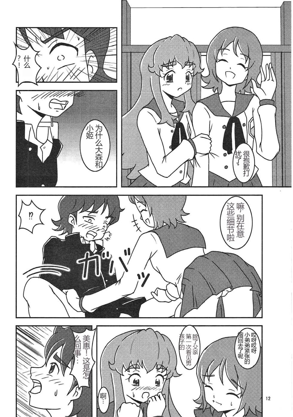 (C86) [AFJ (Ashi_O)] HappinessCharge Zuricure! (HappinessCharge Precure!) [Chinese] [一个人汉化] - Page 13