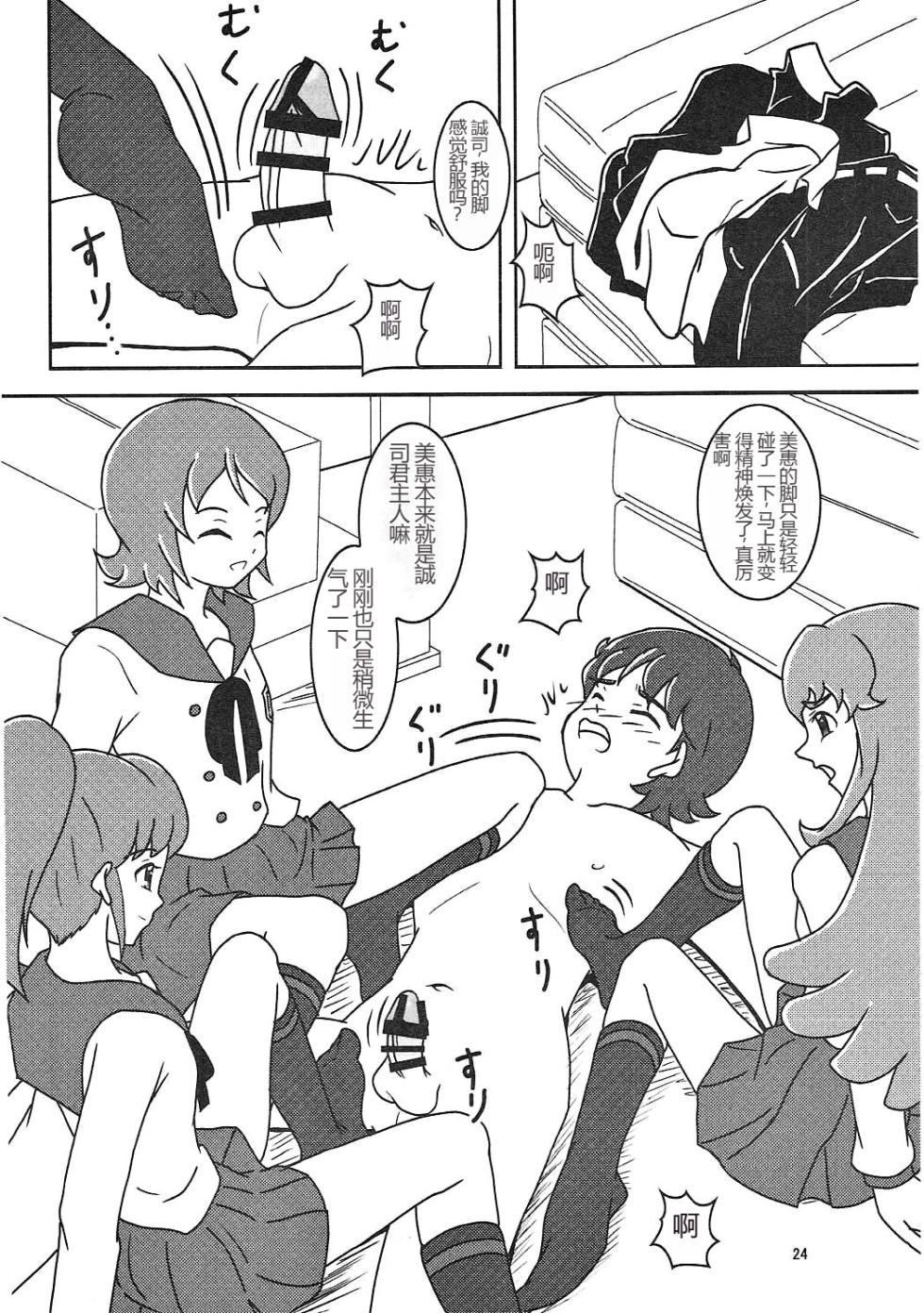 (C86) [AFJ (Ashi_O)] HappinessCharge Zuricure! (HappinessCharge Precure!) [Chinese] [一个人汉化] - Page 25