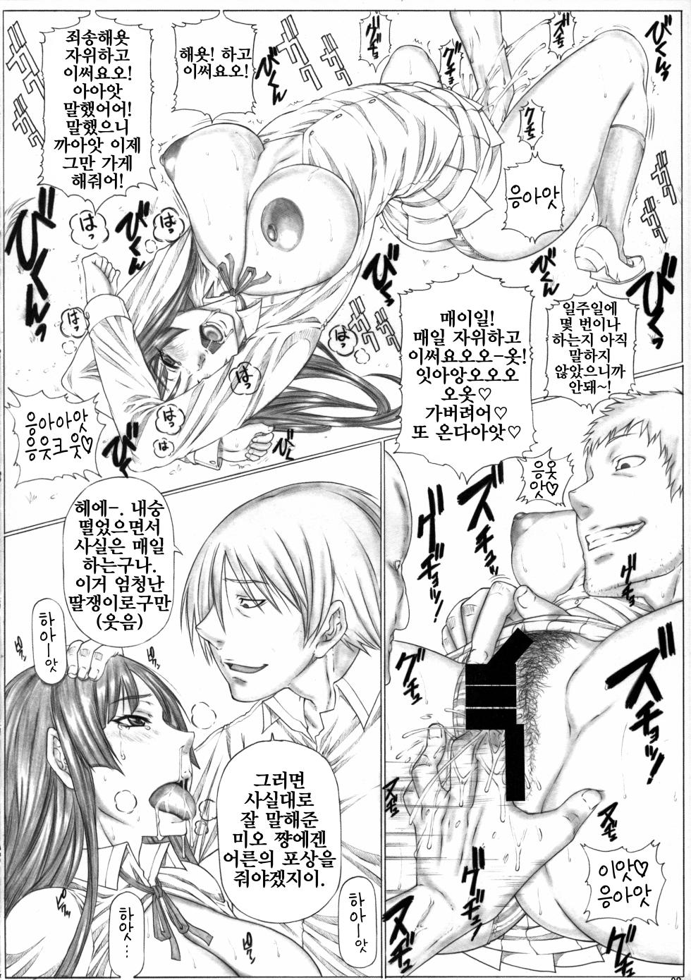 (C81) [AXZ (Kutani)] Angel's stroke 59 Namashokuyou Mio-chan! | 생식용 미오쨩! (K-ON!) [Korean] {역식채널} - Page 10