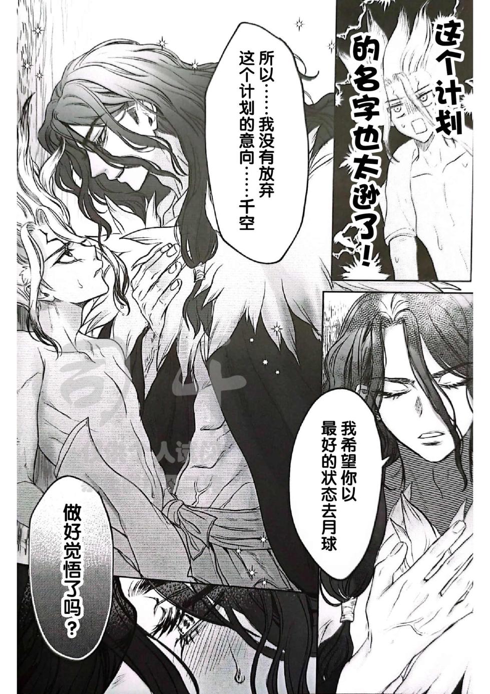 (The ROCK 6) [harapekohitsuji (Kope)] moon salt (Dr. STONE) [Chinese] - Page 10