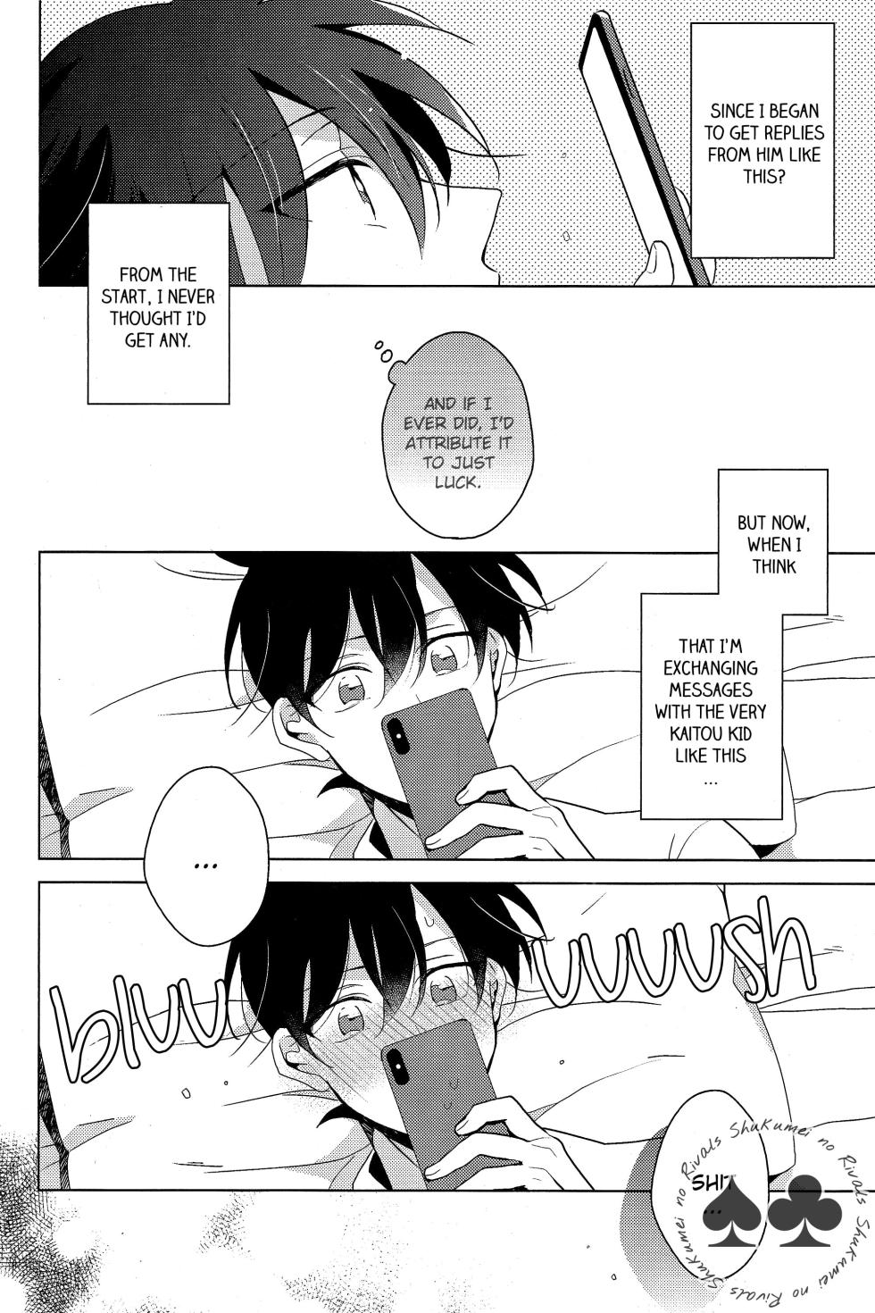 (Chou Himitsu no Ura Kagyou 2019) [prism (Shino)] Futsugou na Shinjitsu wo Ageru yo - an inconvenient truth Zenpen (Meitantei Conan) [English] [Shukumei no Rivals] - Page 24
