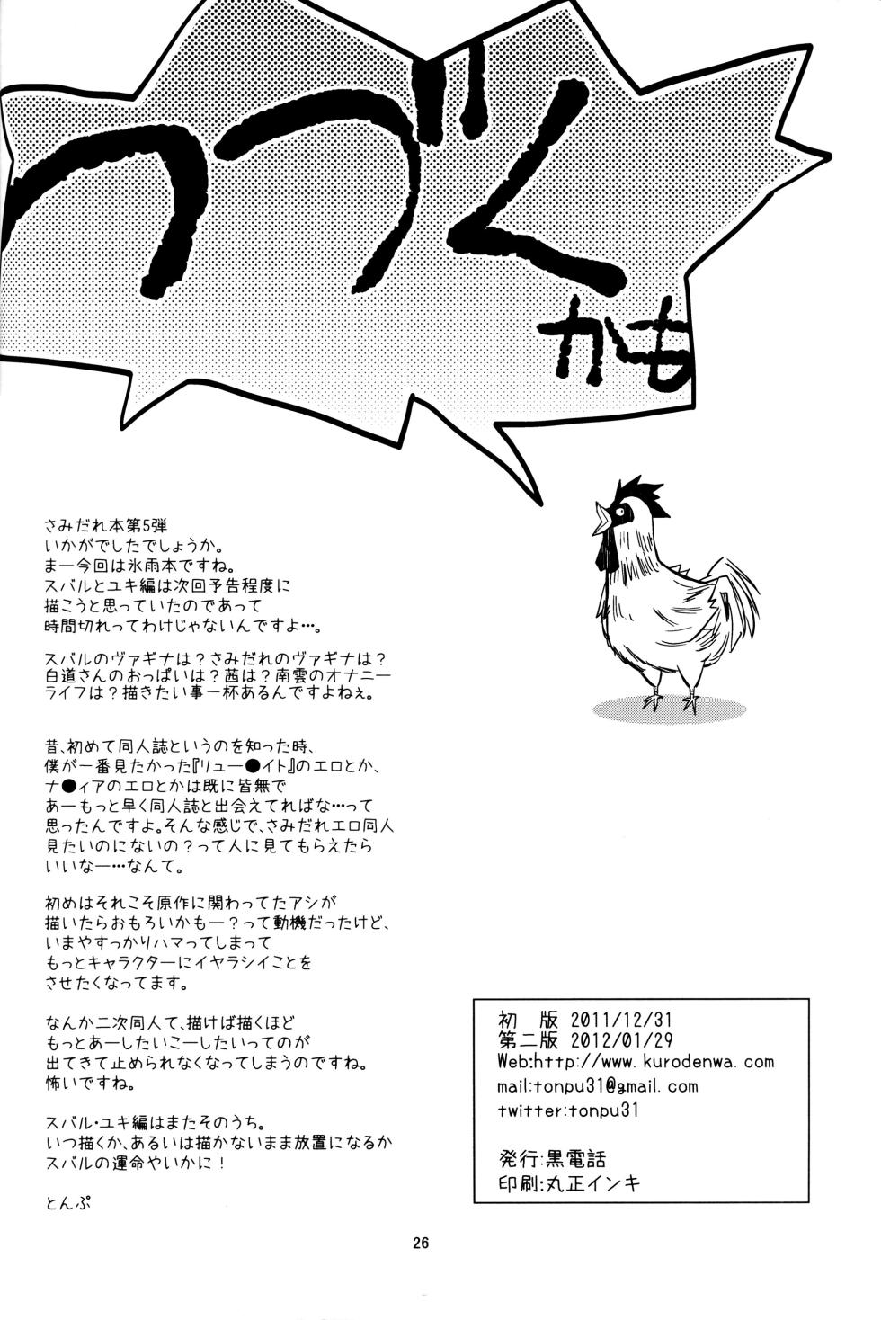 [Kurodenwa (Tonpu)] Hisame Hon (Hoshi no Samidare) [English] [Wrecking Army] [2012-01-29] - Page 25