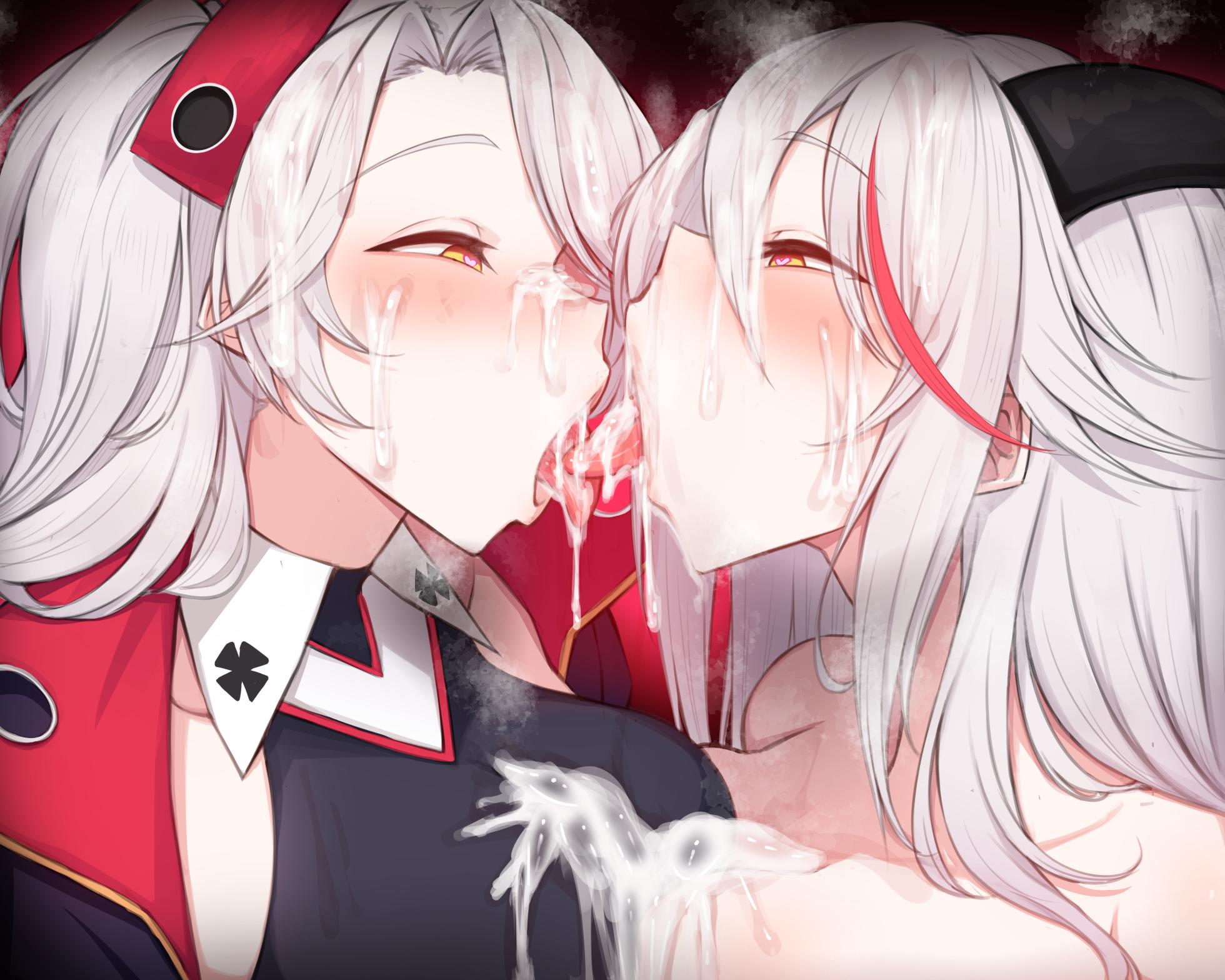 [Rikuguma] OC x Aegir & Prinz Heinrich (Azur Lane) [Uncensored] - Page 4