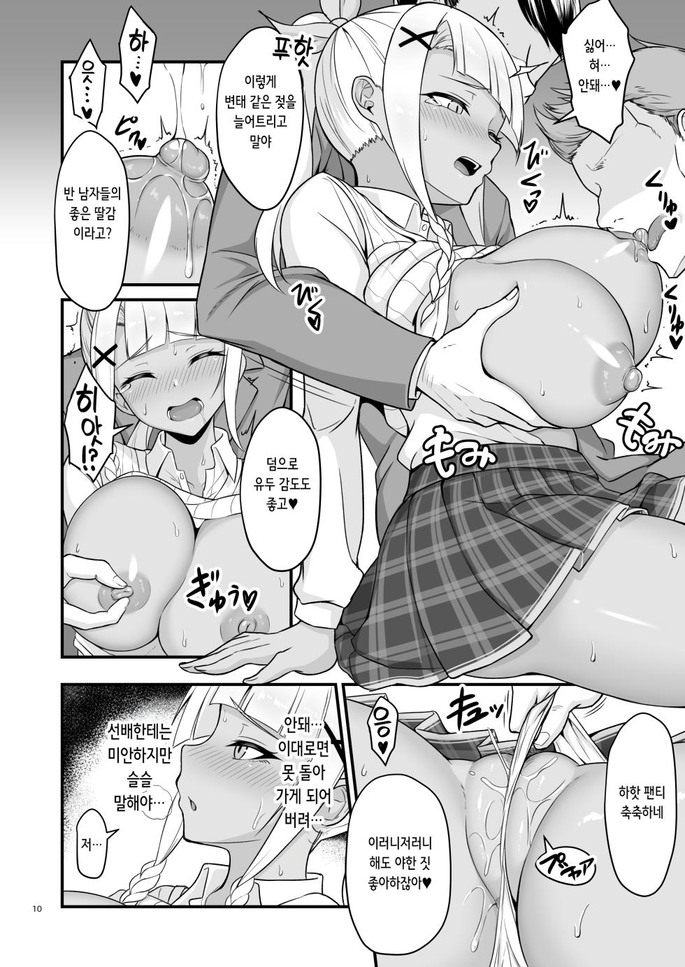 [ZENMAIN (Nejiro)] Dana-chan no Namahame H Taiken Kiroku | 다나 쨩의 노콘 섹스 체험 기록 [Korean] [Digital] - Page 10