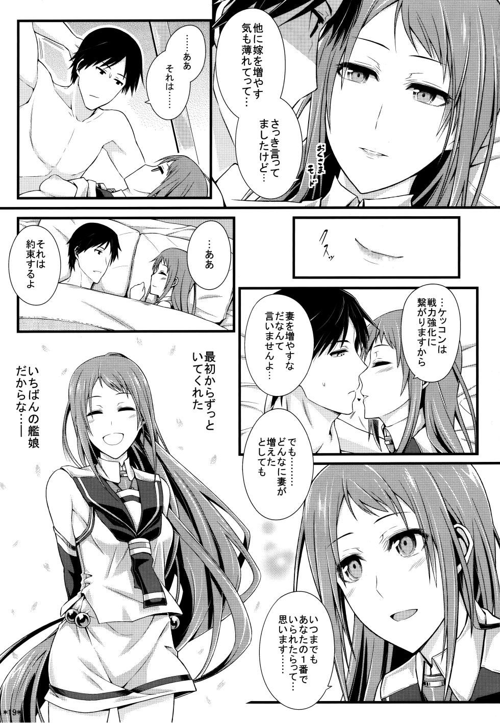 (C86) [Monmo Bokujou (Uron Rei)] Samidare Shiki Koshojutsu wa Batsu Shirushi (Kantai Collection -KanColle-) - Page 20