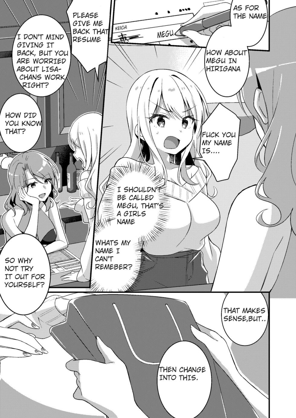 [TSF no F (NOMU)] Gal-kei Joshi ni Kakikaerareta Ore | I was rewritten as a gyaru girl. [English] - Page 9