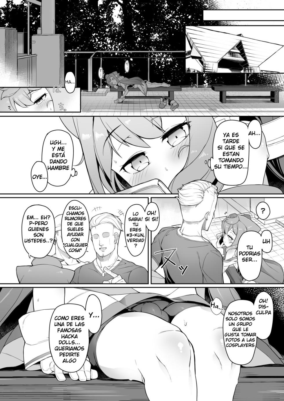 [Kuropoplar (Nyakkuru)] Natsu no Hacka Doll Satsueikai! (Hacka Doll) [Spanish] [Fanenhan Translations] [Digital] - Page 3