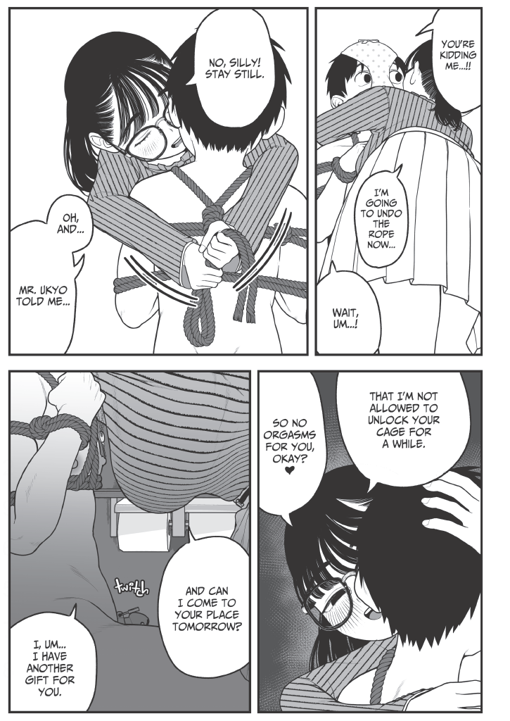 [Dochakuso Happy! (Yumekawa Dododo-chan)] Boku to Kanojo to Goshujin-sama no Fuyuyasumi 2 | Winter Break with My Girlfriend and Our Master 2 [English] - Page 20
