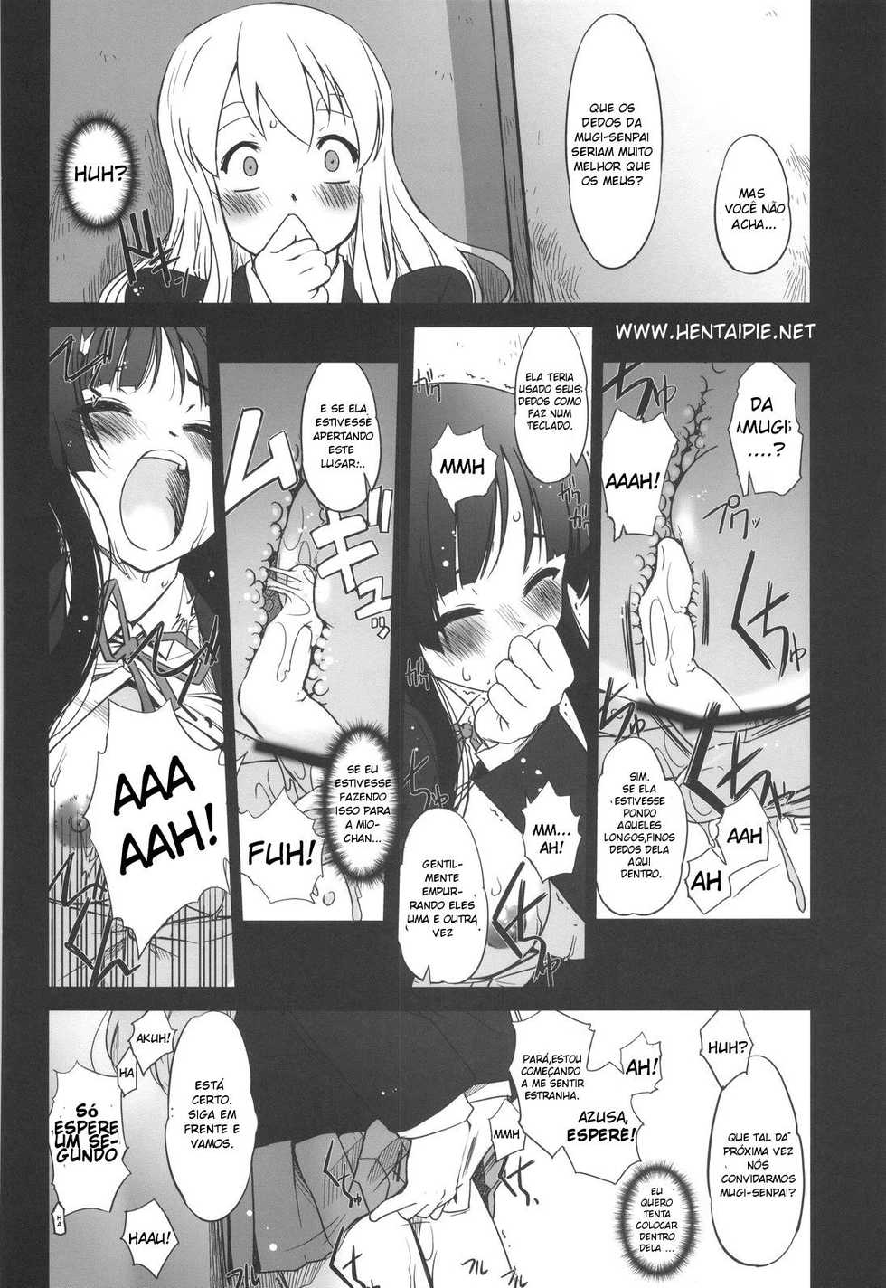 (C76) [G-Power! (Sasayuki)] Nekomimi to Toilet to Houkago no Bushitsu - Nekomimi and Restroom and Afterschool Clubroom (K-On!) [Portuguese-BR] [Siberwar] - Page 8