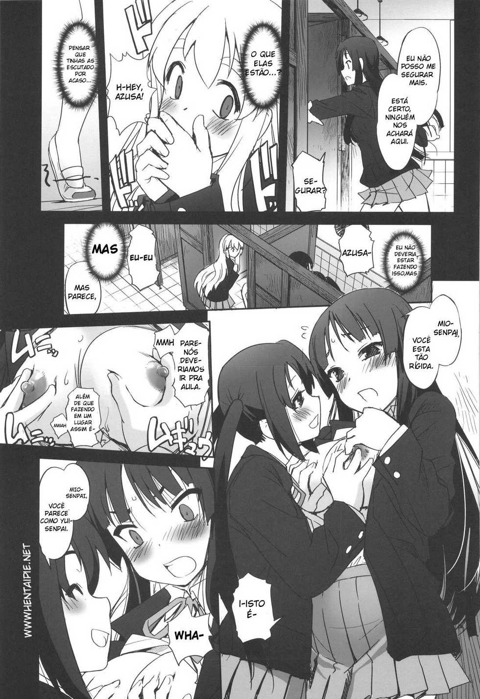 (C76) [G-Power! (Sasayuki)] Nekomimi to Toilet to Houkago no Bushitsu - Nekomimi and Restroom and Afterschool Clubroom (K-On!) [Portuguese-BR] [Siberwar] - Page 11