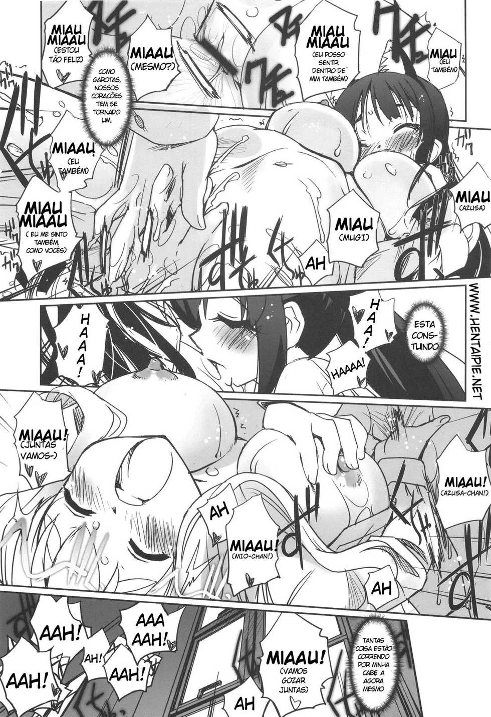 (C76) [G-Power! (Sasayuki)] Nekomimi to Toilet to Houkago no Bushitsu - Nekomimi and Restroom and Afterschool Clubroom (K-On!) [Portuguese-BR] [Siberwar] - Page 32