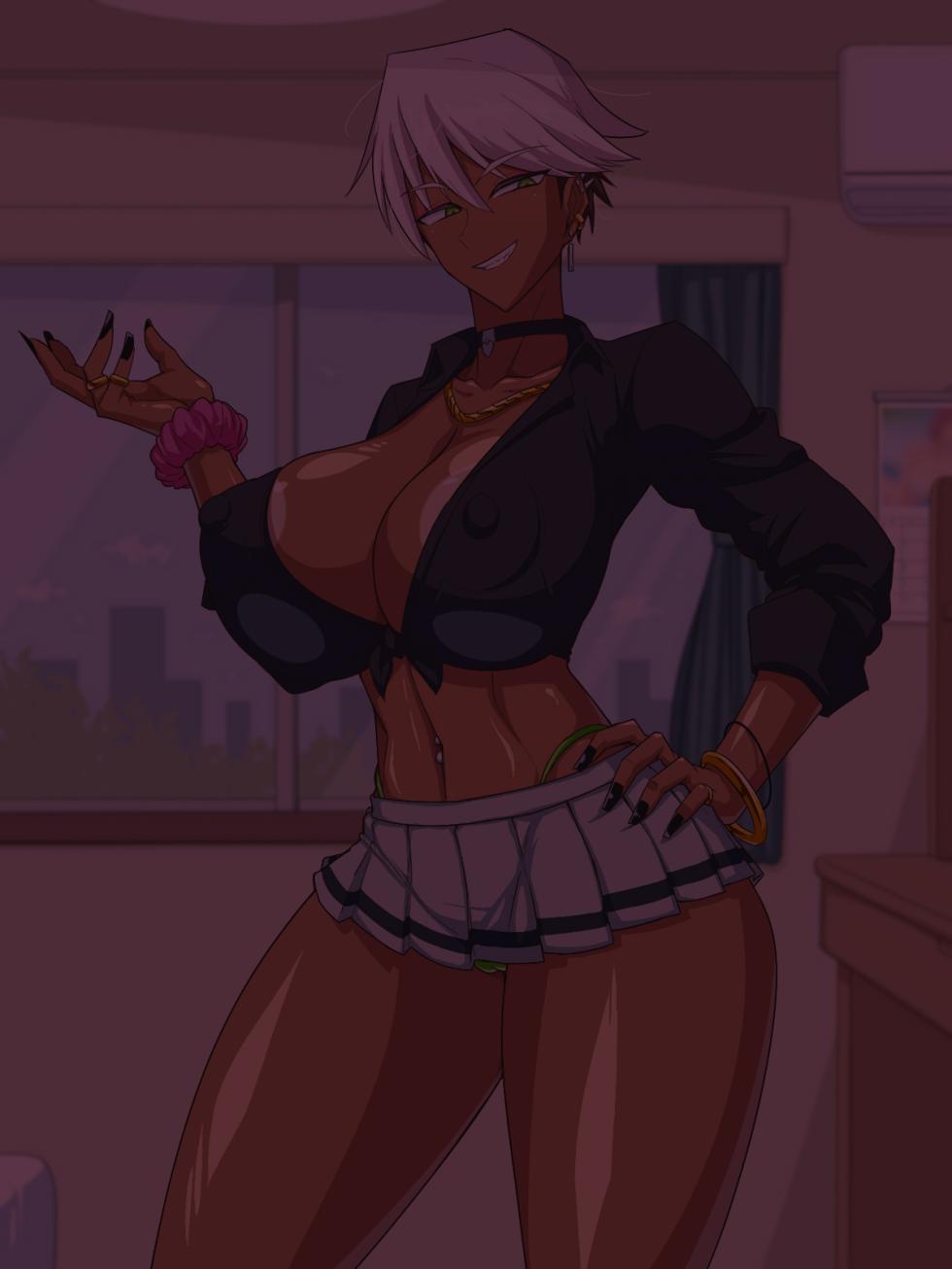 [Himitsu Kessha Vanitas] Guro gyaru wa otaku (no chinpo) ni yasashii !? - Page 5