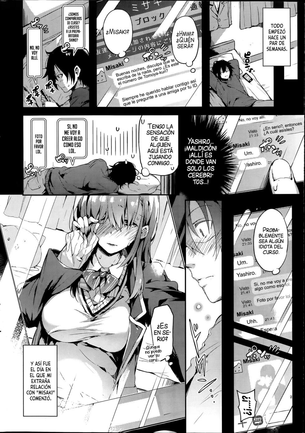 [Pyon-Kti] Private Chat | Chat Privado (COMIC Kairakuten BEAST 2014-06) [Spanish] [NekoCreme] - Page 2
