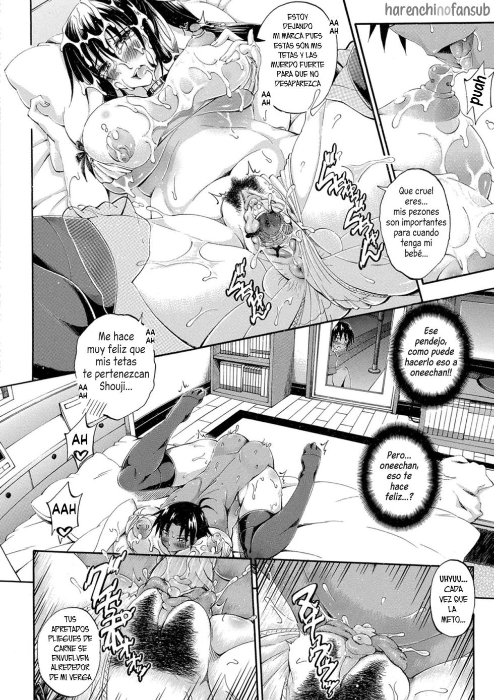 [Maekawa Hayato] Doppel wa Onee-chan to H Shitai! Ch. 3 (Onee-chan ga Doppelganger ni Netorarechau!) [Spanish] [Harenchi no Fansub] [Decensored] [Digital] - Page 26