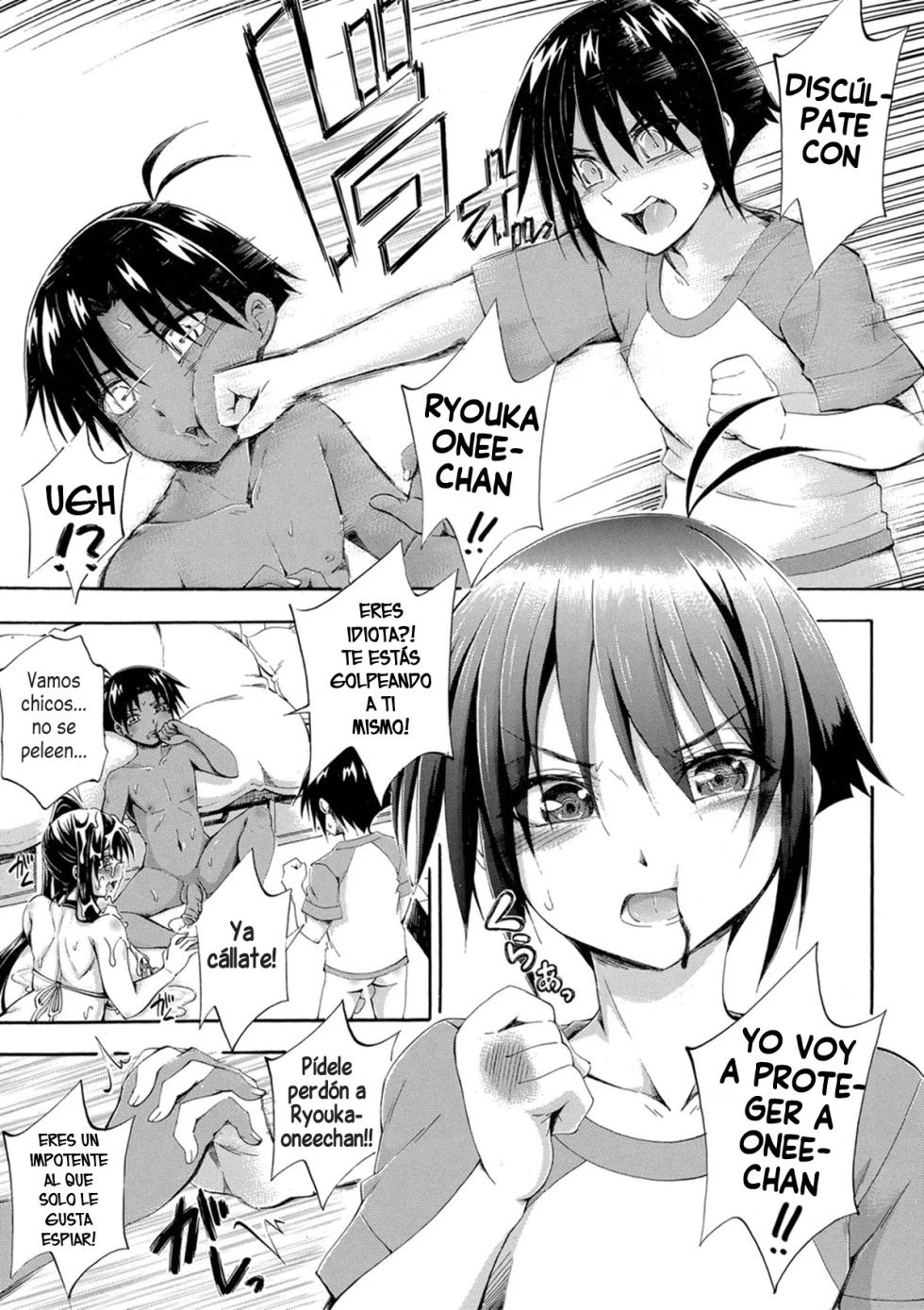 [Maekawa Hayato] Doppel wa Onee-chan to H Shitai! Ch. 3 (Onee-chan ga Doppelganger ni Netorarechau!) [Spanish] [Harenchi no Fansub] [Decensored] [Digital] - Page 40