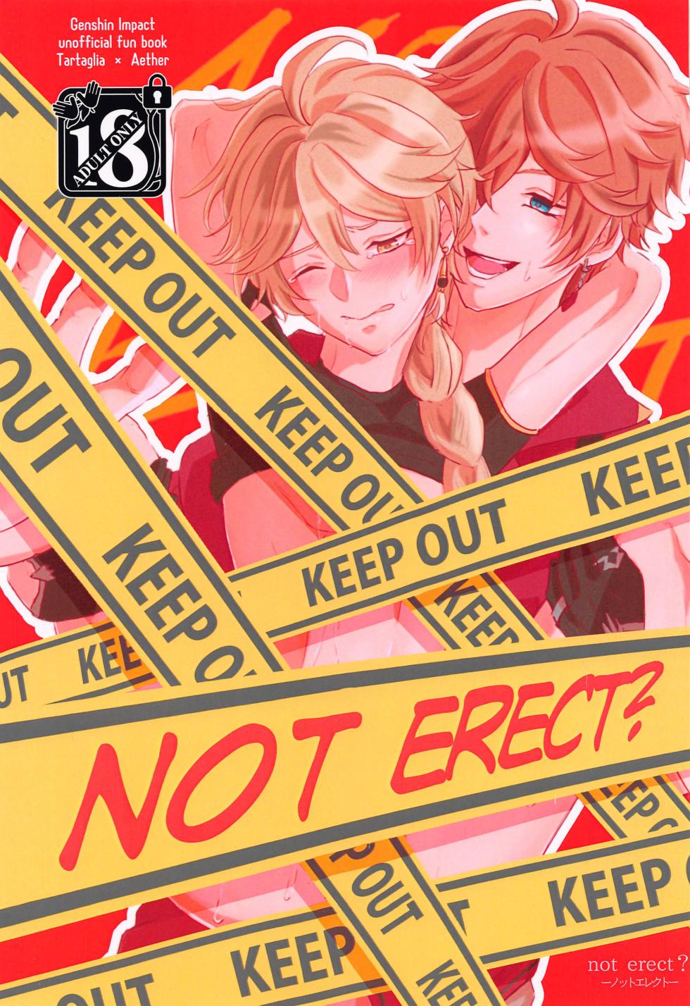 (Kami no Eichi 9) [AM4:00 (Man)] NOT ERECT? (Genshin Impact) - Page 1