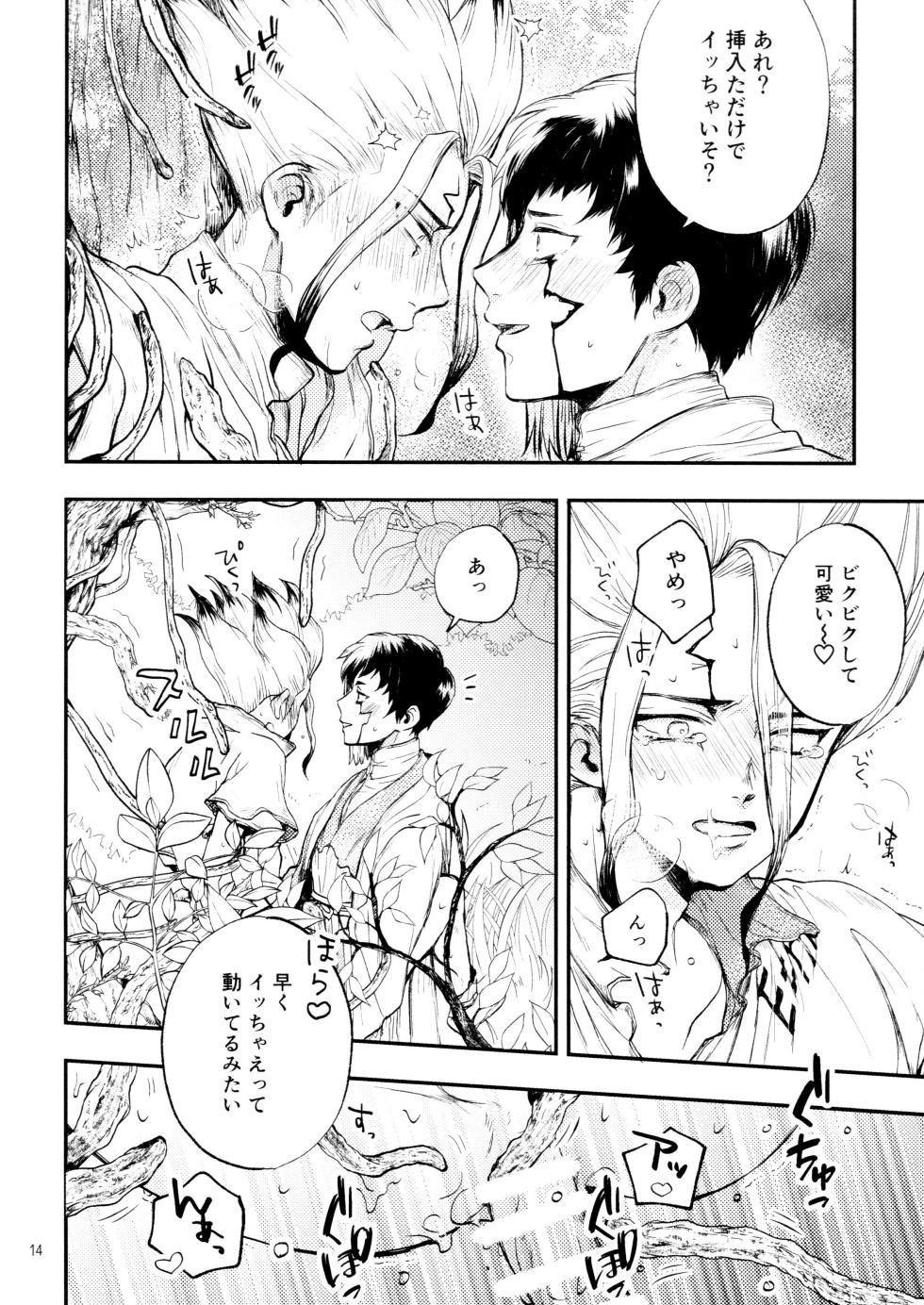 [Ramuneya (Ran)] Secret Coffret [Gensen Seiki Anthology] (Dr.STONE) - Page 14