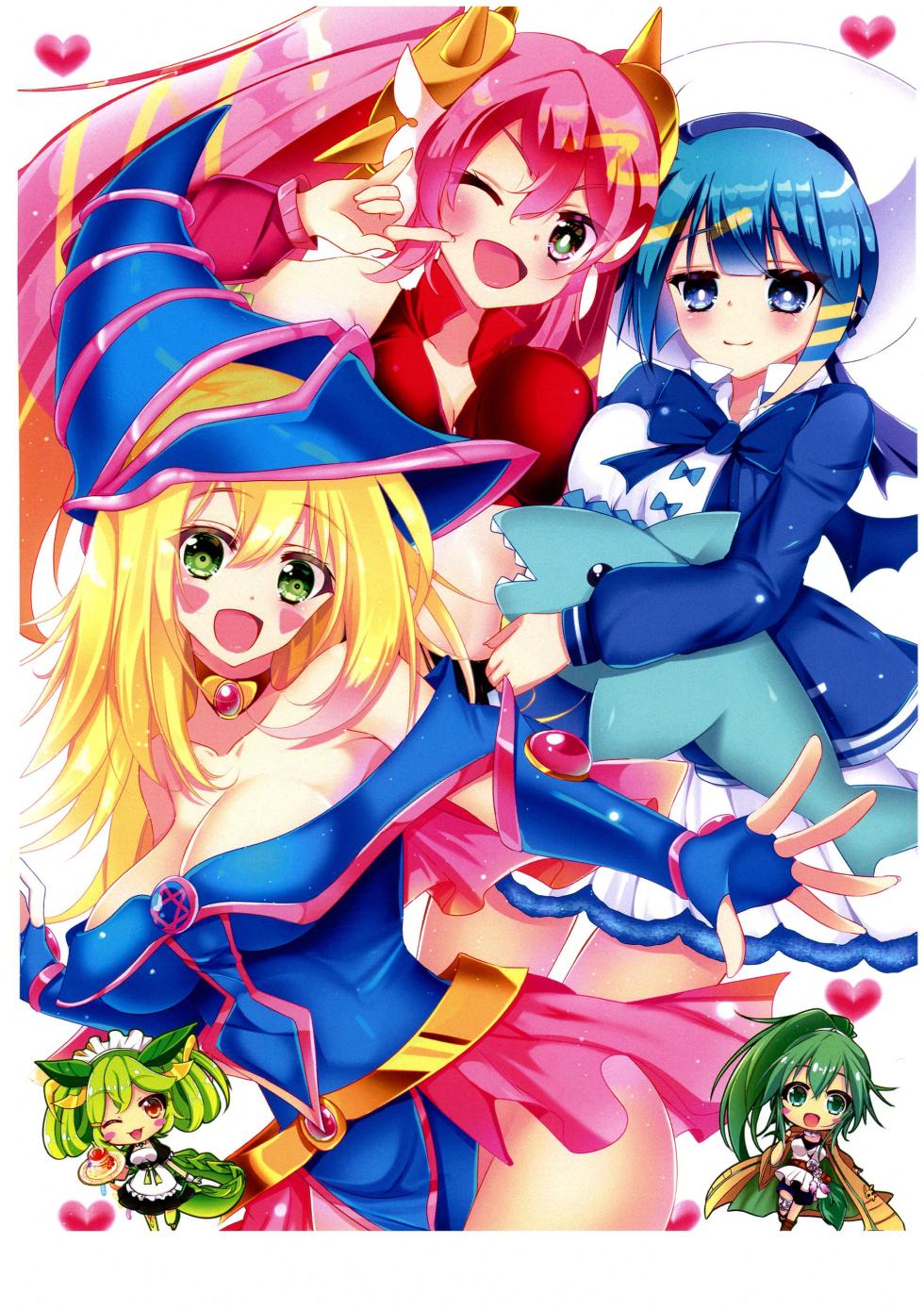 [Amanatsu Mix (Natsumikan)] Kawaii Onnanoko-tachi to Duel Shimasho! ~Soushuuhen Vol. 1~ | Let's Have a Duel with Cute Girls! Compilation vol. 1 (Yu-Gi-Oh!) [English] - Page 4