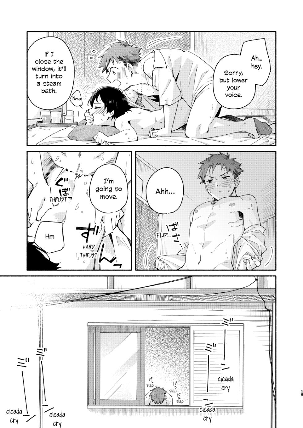 [Mugisabou (Kuromame Mugicha)] little BLUE [English] [Digital] - Page 25