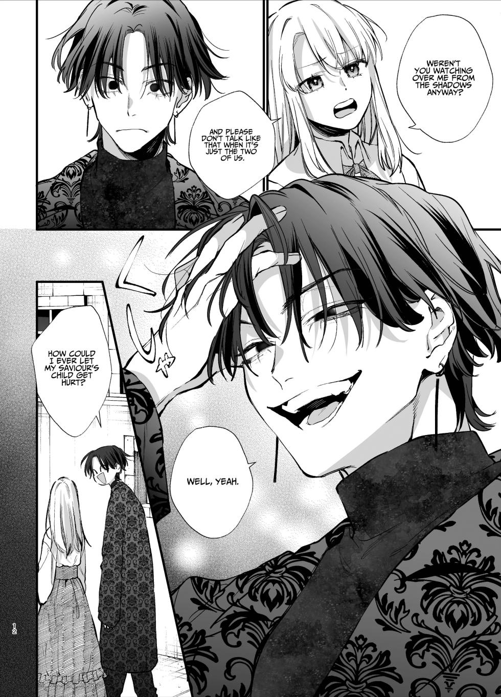 [Umenegi Daimyoujin (Umekoppe)] Shini gē ni Tensei Shita Mafia jō wa Henai Supai ni te Kagome ni Sareru | The Spy Who Ravished Me ~Reborn As a Mafia Princess in a Deadly Game~ [English] - Page 12