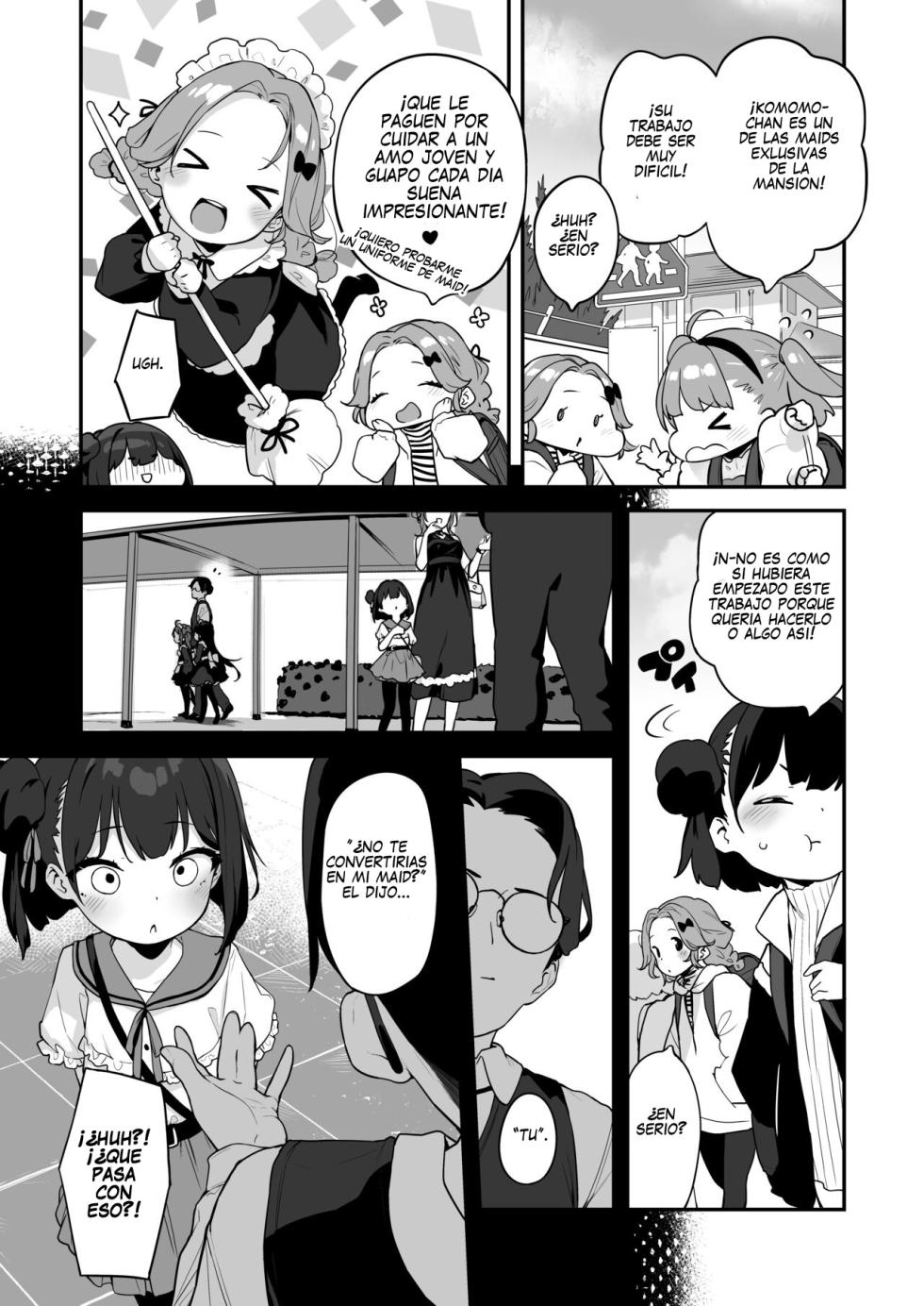 [Mothman (henreader)] Komomo wa Goshujinsama Senyo no Ryoana Nikubenki Loli Maid | Komomo Es Una Loli Maid Vertedero De Semen Con Todos Sus Agujeros Solo Para Su Amo [Spanish]  [D-Roulet] - Page 9