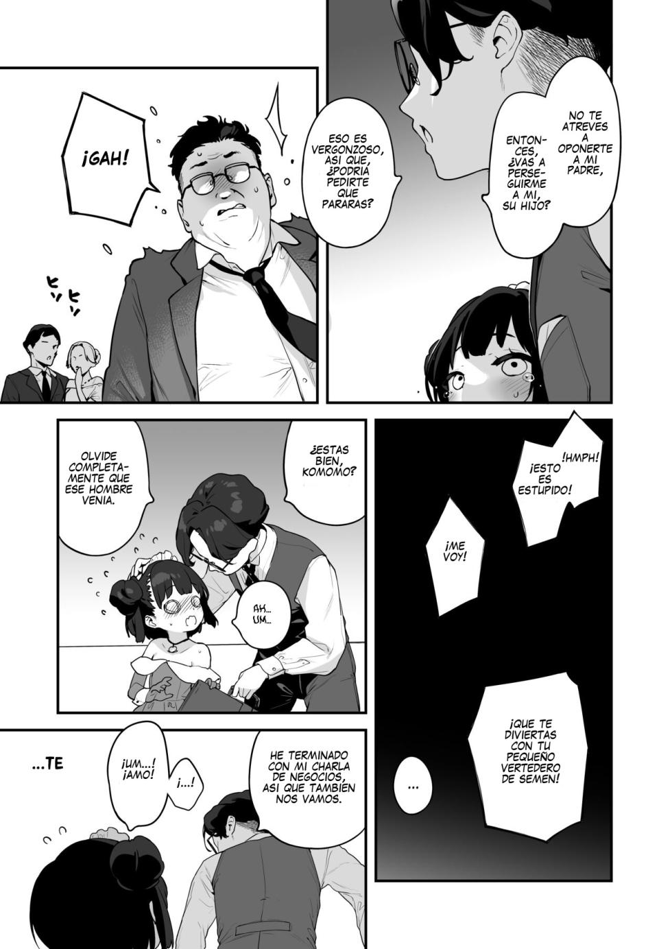 [Mothman (henreader)] Komomo wa Goshujinsama Senyo no Ryoana Nikubenki Loli Maid | Komomo Es Una Loli Maid Vertedero De Semen Con Todos Sus Agujeros Solo Para Su Amo [Spanish]  [D-Roulet] - Page 37