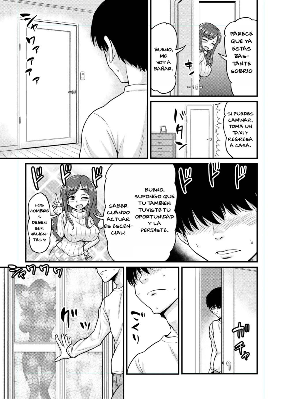 [Chimamire Yashiki (Gachonjirou)] Uwaki Hitozuma Nama Nakadashi Ottori Seiso Kakure Inran Hitozuma to Okute Dotei Otaku-kun | Married woman receives a creampie from an Otaku [Spanish] - Page 6