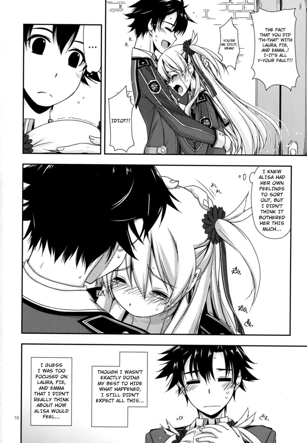(C86) [ANGYADOW (Shikei)] Alisa Ijiri (The Legend of Heroes: Sen no Kiseki) [English] - Page 9