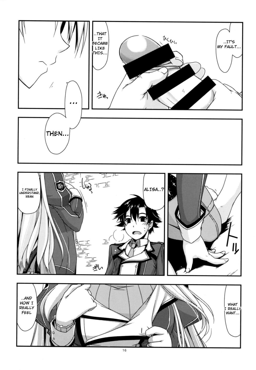 (C86) [ANGYADOW (Shikei)] Alisa Ijiri (The Legend of Heroes: Sen no Kiseki) [English] - Page 15