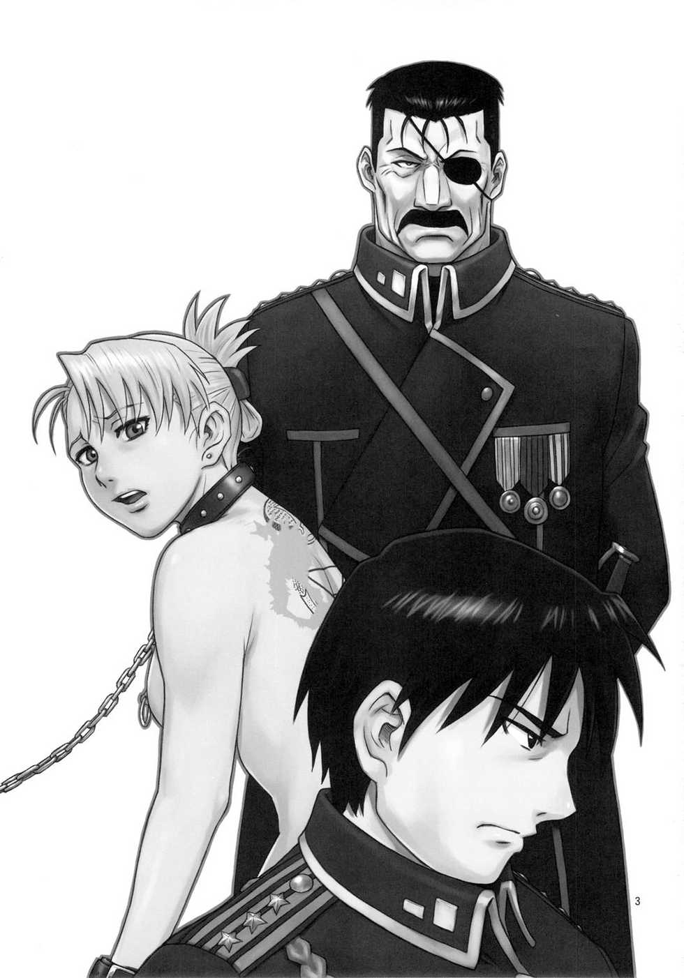 (C78) [AZASUKE WIND (AZASUKE)] Slave Secretary (Fullmetal Alchemist) [English] =Red Vodka+Someone1001= - Page 2