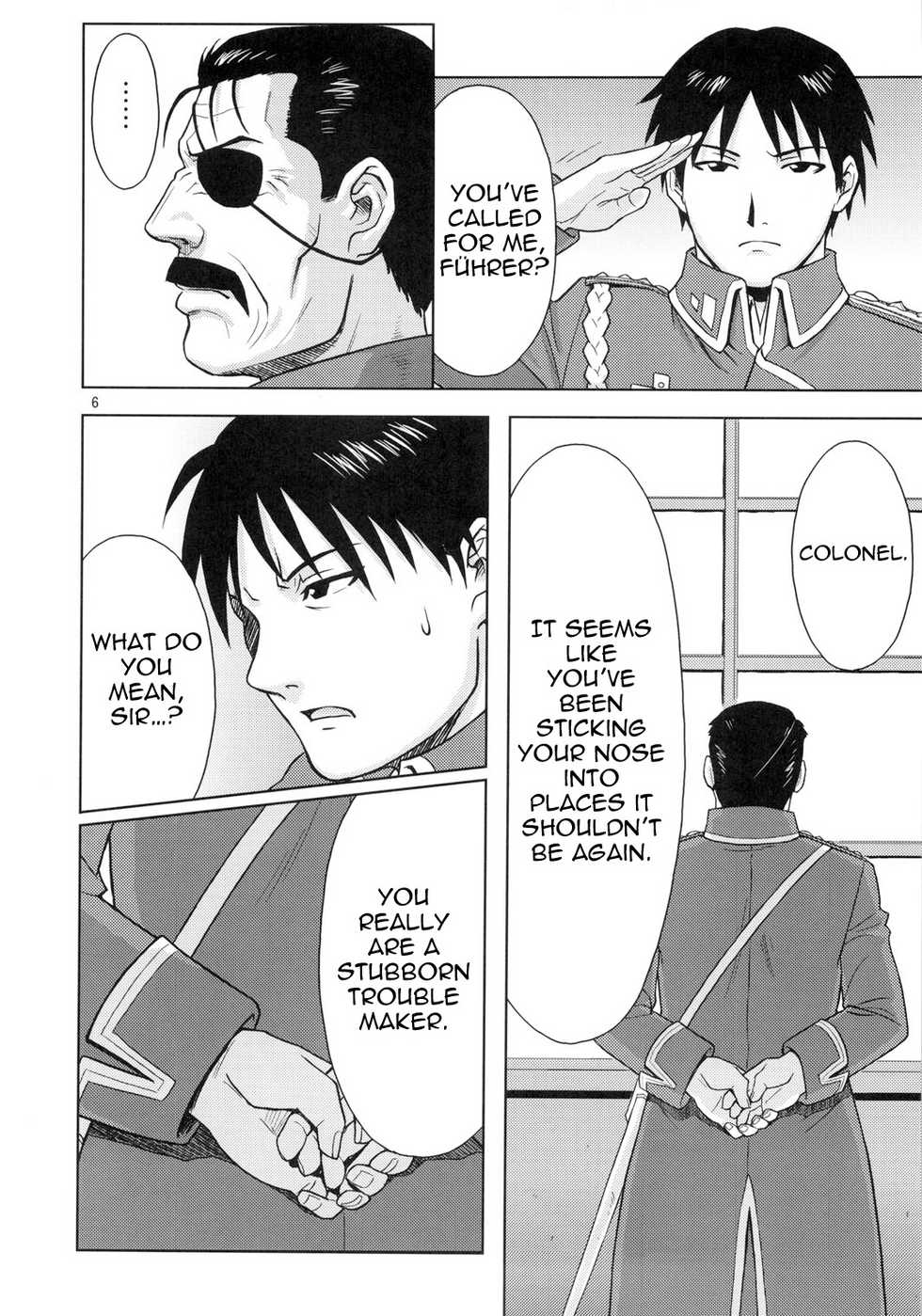 (C78) [AZASUKE WIND (AZASUKE)] Slave Secretary (Fullmetal Alchemist) [English] =Red Vodka+Someone1001= - Page 4