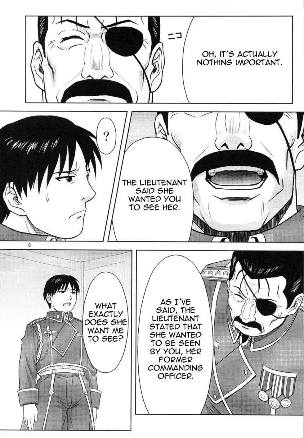 (C78) [AZASUKE WIND (AZASUKE)] Slave Secretary (Fullmetal Alchemist) [English] =Red Vodka+Someone1001= - Page 6