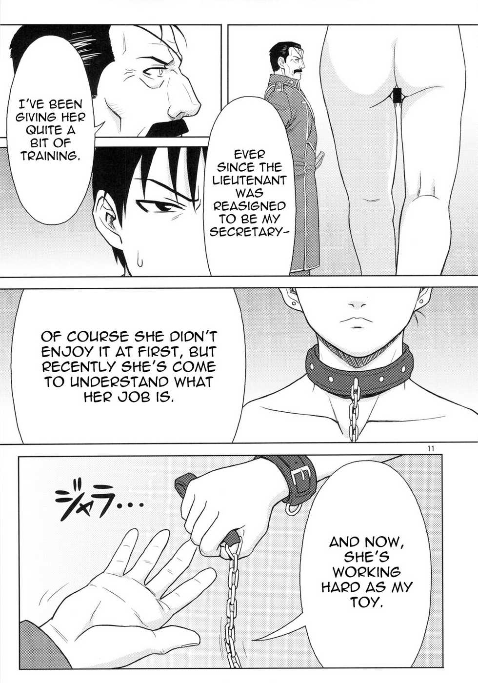 (C78) [AZASUKE WIND (AZASUKE)] Slave Secretary (Fullmetal Alchemist) [English] =Red Vodka+Someone1001= - Page 9