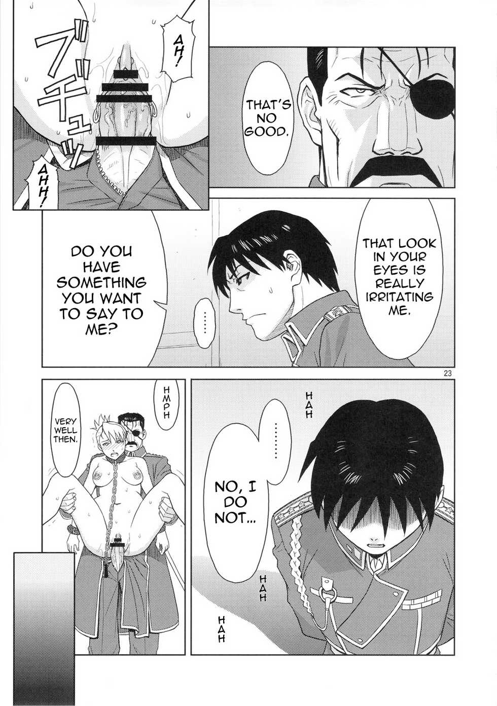 (C78) [AZASUKE WIND (AZASUKE)] Slave Secretary (Fullmetal Alchemist) [English] =Red Vodka+Someone1001= - Page 21