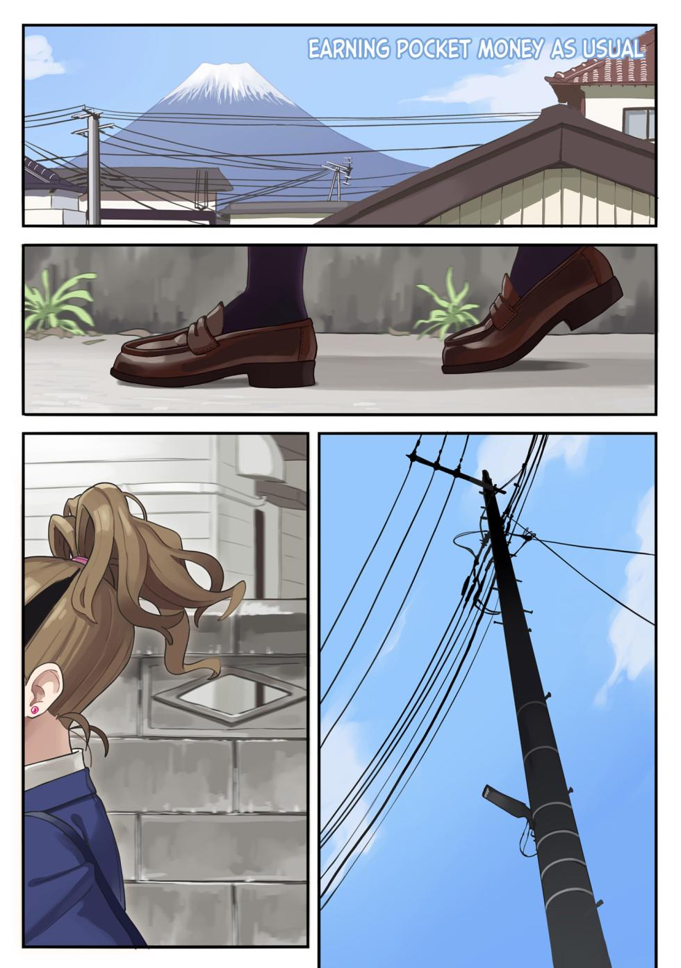 [Gyuunyuu Nomiba (Nyuunyuu Umao)] Itsumodoori no Okozukai Kasegi [English] [desudesu] - Page 2