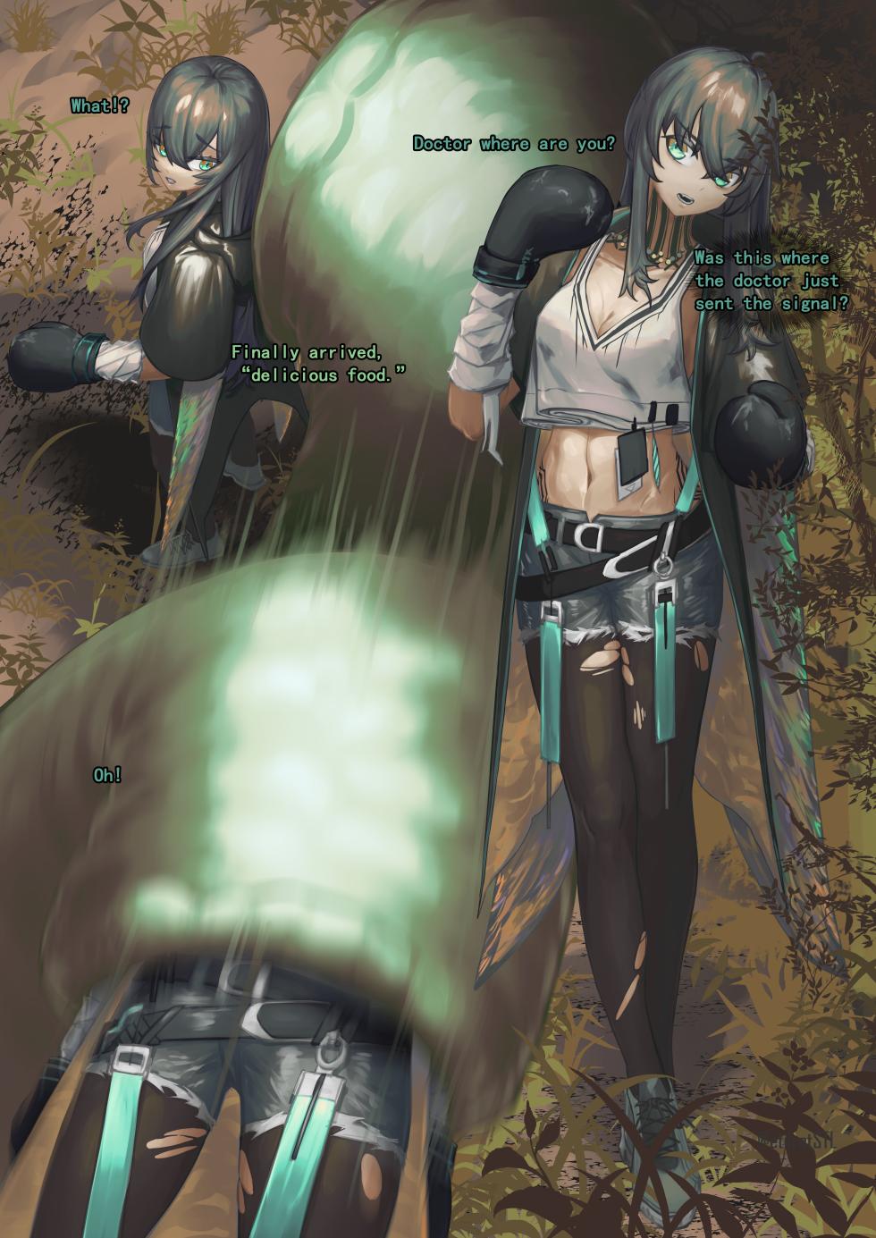 [LTStarlite] give up (Arknights) [Japanese, English, Chinese] [Decensored] - Page 4