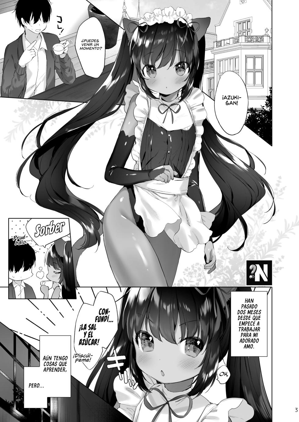 [ANCHOR (Mutou Mato)] Azuki-san wa Genkai desu! | Azuki-san está al Límite [Spanish] [NekoCreme] [Digital] - Page 5