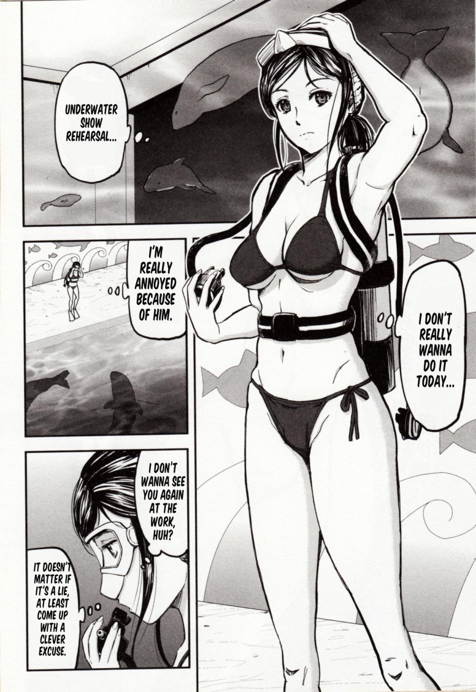 [Yamada Tahichi]   Iruka Azarashi, Futaana Zeme.  | Double hole torture (Kemono DIRECT 4) [English] [MTL Translation] - Page 2