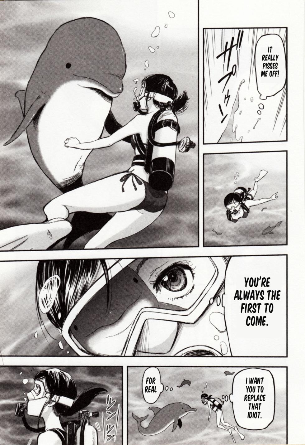 [Yamada Tahichi]   Iruka Azarashi, Futaana Zeme.  | Double hole torture (Kemono DIRECT 4) [English] [MTL Translation] - Page 3